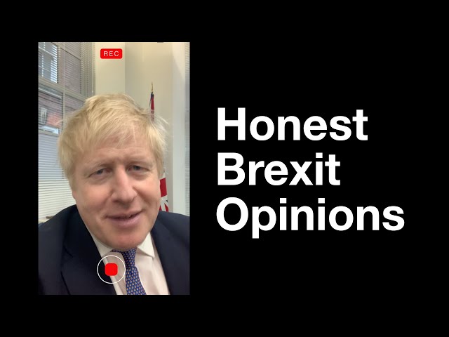 Boris asked people their HONEST opinions about Brexit... | Boris Johnson's hopeful election advert