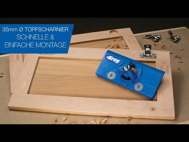 Kreg Topfband Bohrschablone | KHI-HINGE-INT | Kreg Europe