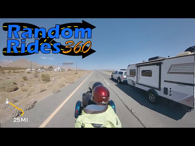 Come ride with me behind a travel trailer - RRD1-6 - 3rd Person VR 4K 360°