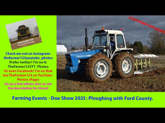 Farming Events - Doe Show 2025: Ploughing with Ford County.