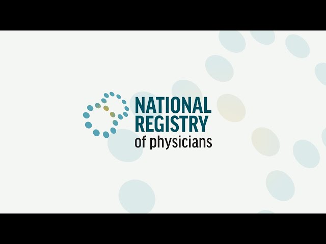 National Registry of Physicians - A comprehensive source of physician data