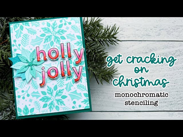 Get Cracking: Monochromatic Stenciling