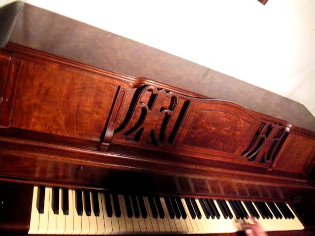 Kimball Consolette piano with matching duet storage bench Austin, San Antonio, Dallas used piano