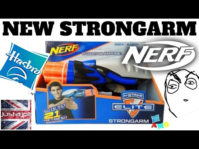 New Nerf Elite Strongarm: Is Hasbro Happy?