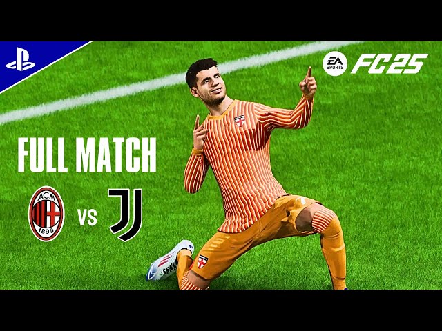 FC 25 - MILAN vs. JUVENTUS | SERIE A [PS5 4K 60FPS]