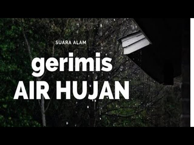 TERAPI SUARA ALAM DAN SUARA GERIMIS HUJAN DI ATAS ATAP MERELAKSASI JIWA