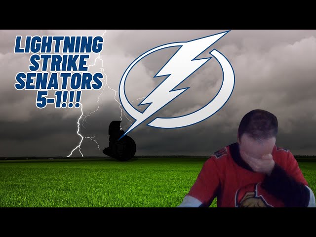 Tampa Bay Lightning strike Ottawa Senators 5-1!!! (GAME RECAP IN SWEDISH)