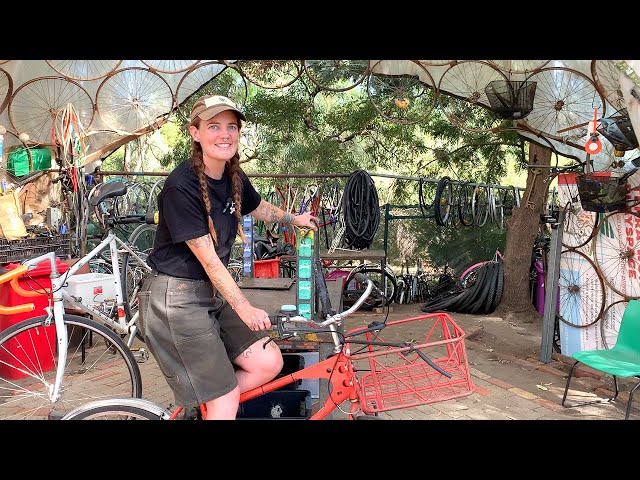 tour of Melbourne's longest running bike workshop - The Bike Shed !