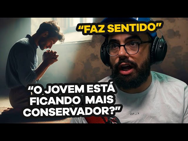 o JOVEM ESTÁ FICANDO MAIS CONSERVADOR?  | CORTES do EDSON CASTRO