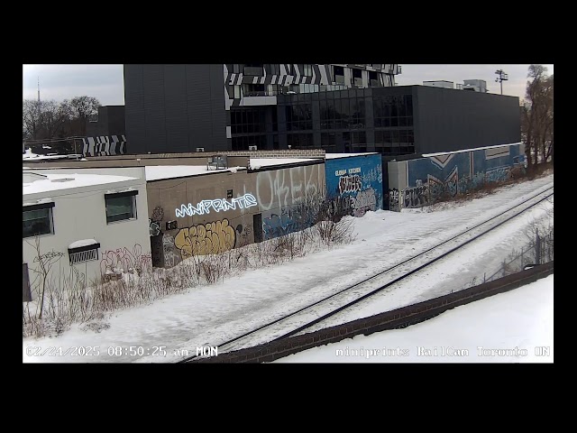 RailCam LIVE from miniprints HQ in Toronto Canada