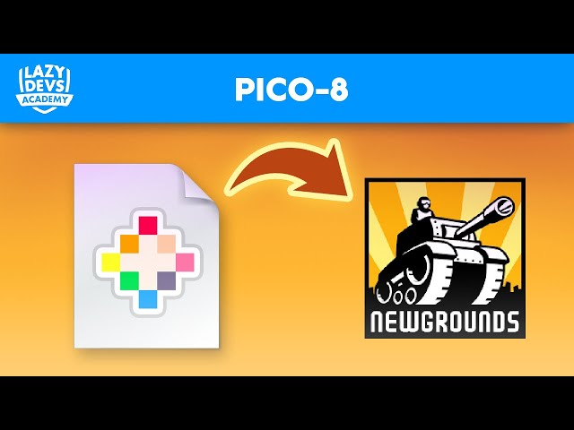 How to upload Pico-8 games to Newgrounds