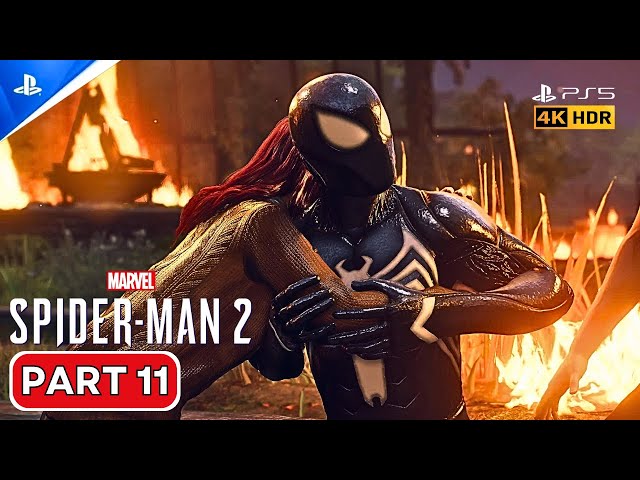 TRANSFORMATION! SPIDER MAN 2 PS5 4K HDR 60FPS GAMEPLAY PART 11 #ps5 #spiderman #spiderman2 #games