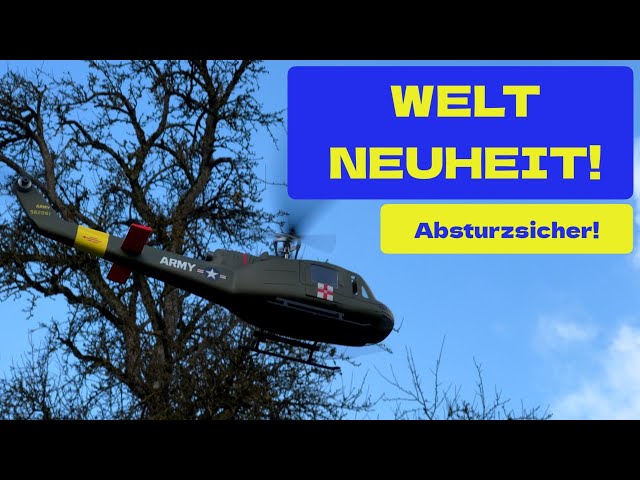 Fly Wing UH-1 Huey: Absturzsicherer GPS RC Hubschrauber?