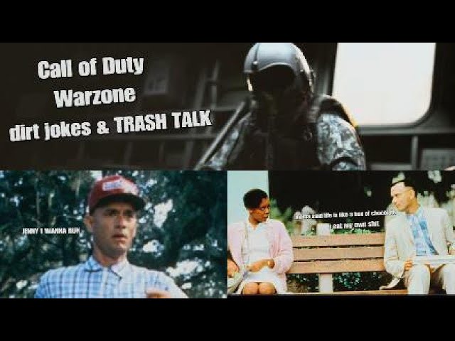 Call of Duty Warzone : offensive jokes & TRASH TALK