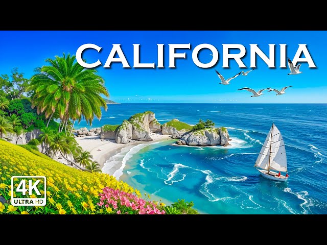 CALIFORNIA 4K -  Beautiful Places of California -  4k Video HD Ultra