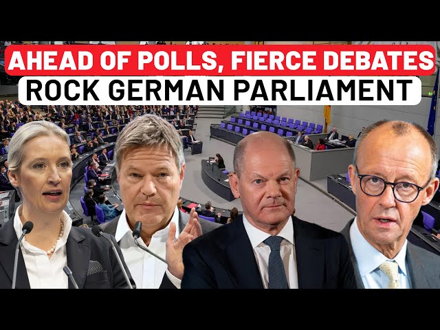 German Economy, Ukraine War Takes Spotlight As Fiery Debates Rock Bundestag Before Federal Election