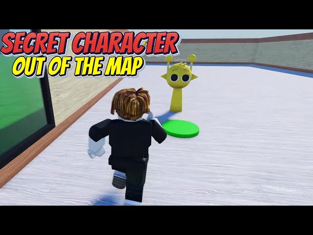 Roblox - How To Glitch Out Of The Map And How To Get Simon In 3D Sprunki RP and Animations