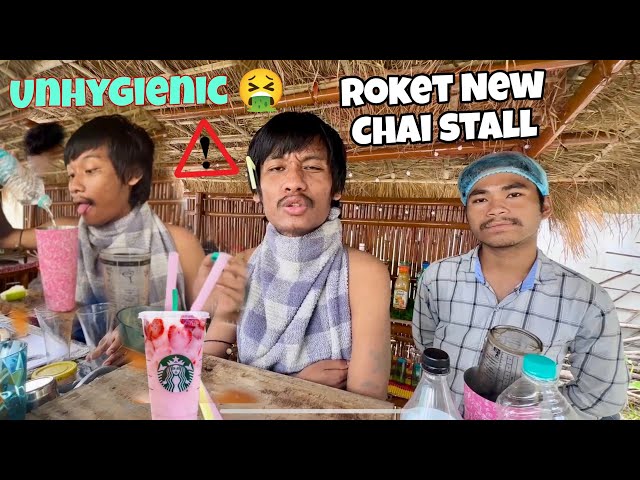 Unboxing Roket New Business Stall 😊😋 #inglishmaker