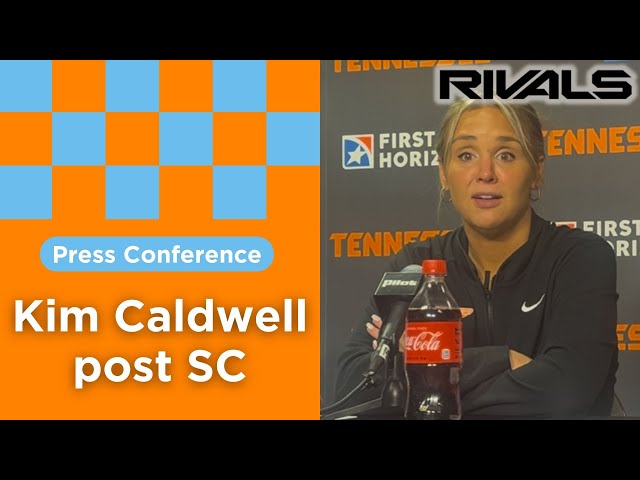 Lady Vols coach Kim Caldwell, Samara Spencer, Jillian Hollingshead react to South Carolina loss