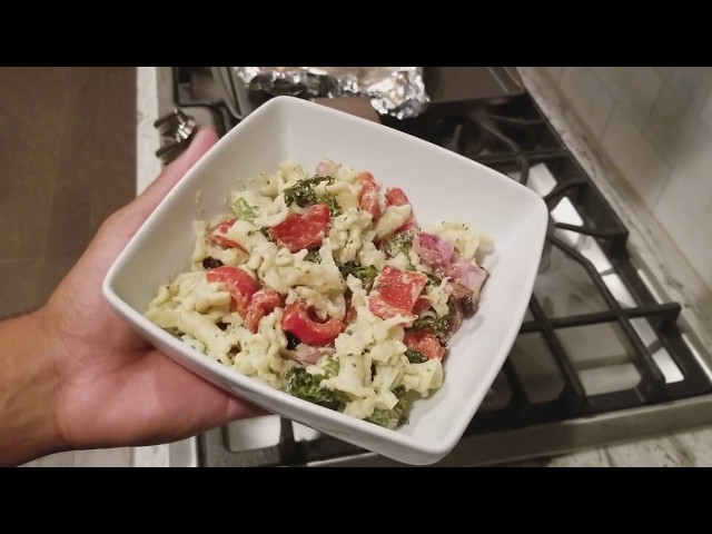 Cooking Basil-Pecorino Campanelle | Home Chef