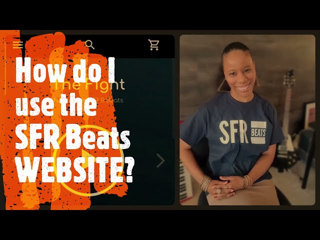 How Do You Use the SFR Beats WEBSITE?