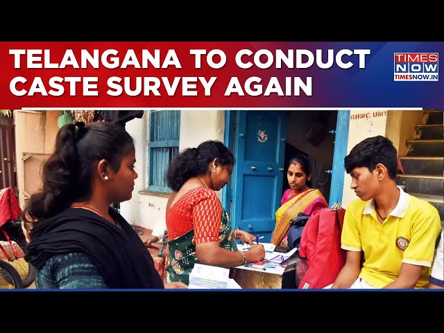 Telangana To Re-Conduct Caste Census, Opposition Claims Discrepancies In Survey | Breaking News