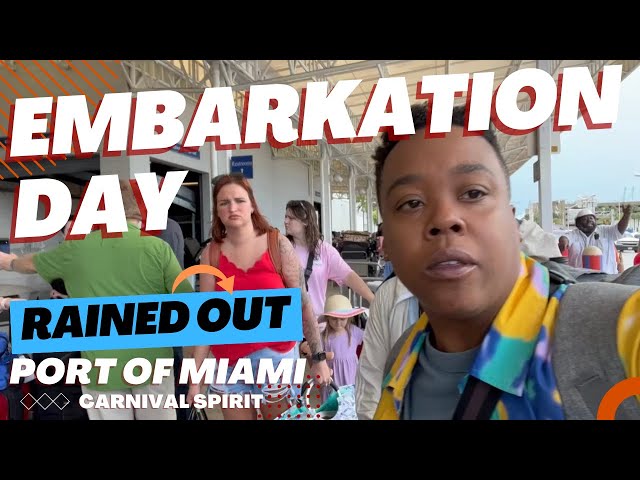 CARNIVAL CRUISE | Embarkation Day