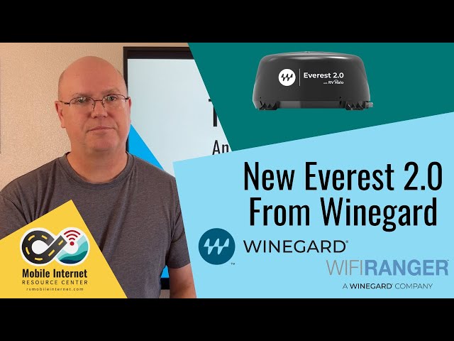 Winegard/WiFiRanger Launches the “Everest 2.0” Rooftop 5G Connectivity System