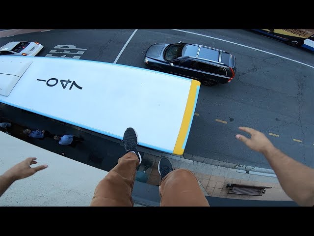 Late For Work POV (PARKOUR) GoPro7