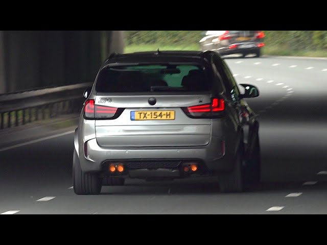 HAMANN BMW X5M F85 (740HP) - FLAMES, POP & BANGS & Accelerations!