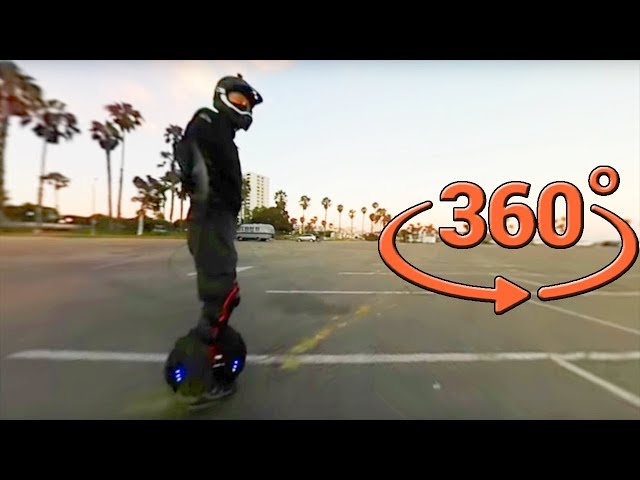 King Song KS-16S electric unicycle (EUC) - July 27, 2017 - 2 of 2 ● 360° VR!