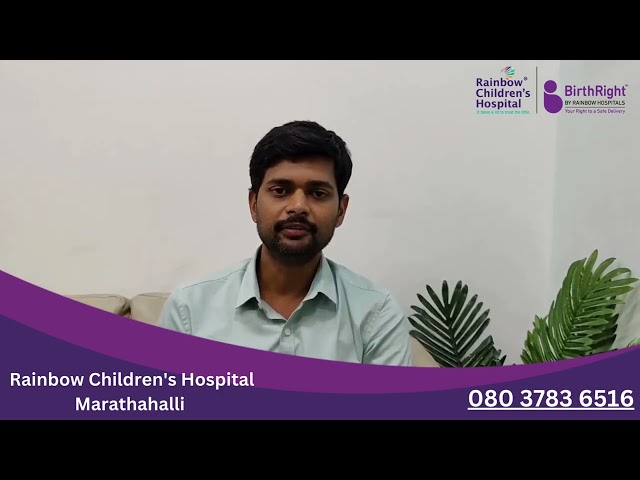 Dr Antony Robert Patient Testimonial - Rainbow Children's Hospital