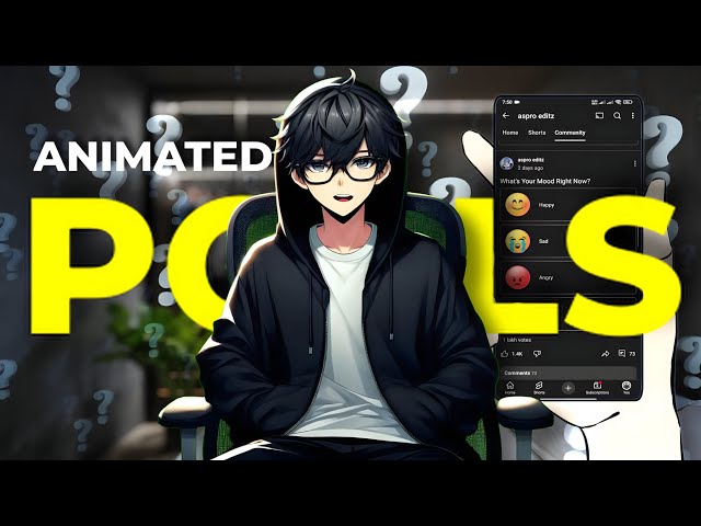 How to Create Animated Polls on YouTube in 3 Easy Steps!