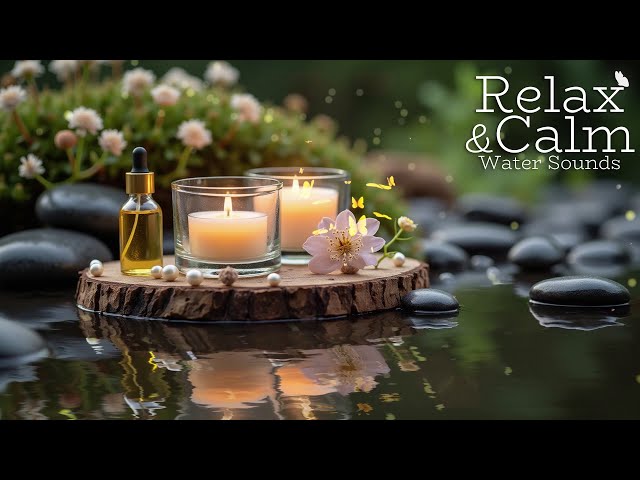 Relaxing Water Music for Stress Relief 🌿 Healing of the Mind • Relieve Anxiety