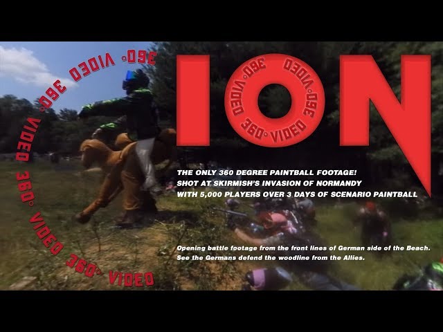 ION 2018 at Skirmish in 360 Video - The Germans Front Line Defense in the Opening Battle