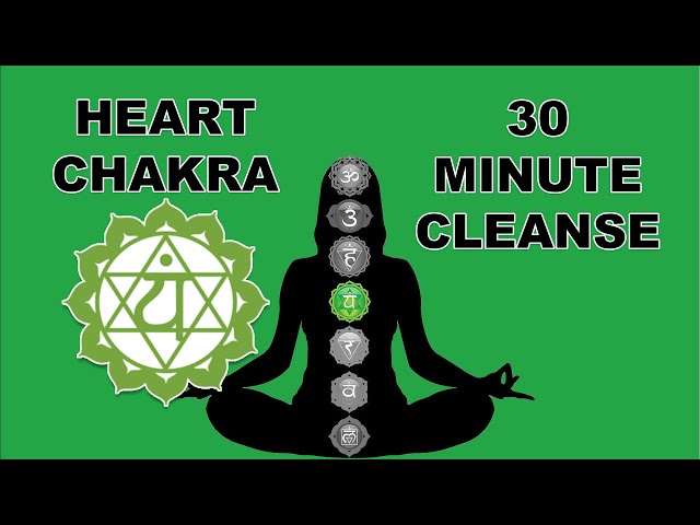 30 Minutes to Unblock Heart Chakra | Cleansing Crystal Singing Bowls | Aura Cleansing