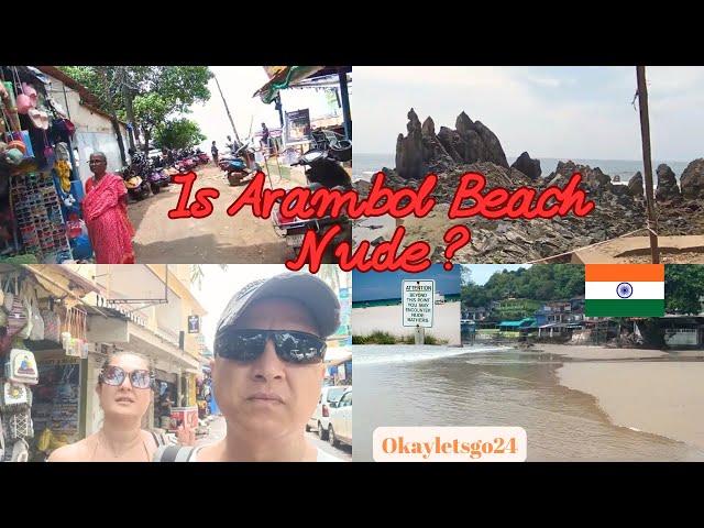 Arambol / Goa's Russian Beach? #okayletsgo24 #viralvideo #travel #vlog #india #like #love #beach