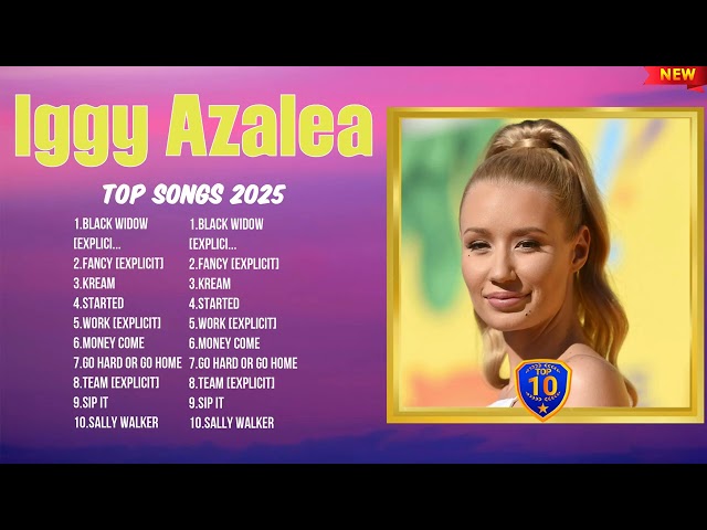 Iggy Azalea Best Trending Music of 2025 ~ Hot Tracks ~ Must-Listen Songs