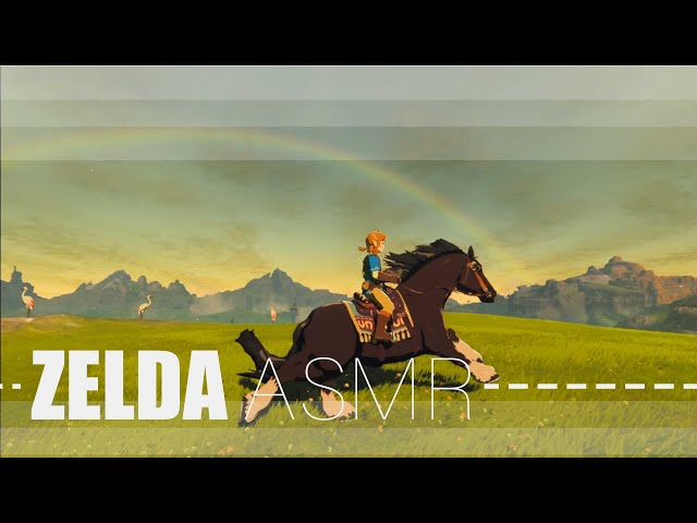 ASMR (horse ride) botw no commentary, no fight, no music, just ambience short clip