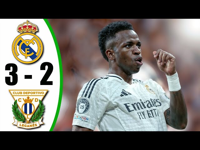 Real Madrid vs Leganes 3-2 - All Goals & Highlights - 2025