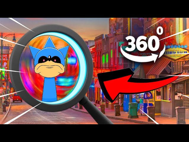 Sonic - Sprunki Finding Challenge | FIND SONIC- Incredibox Sprunki 360 VR