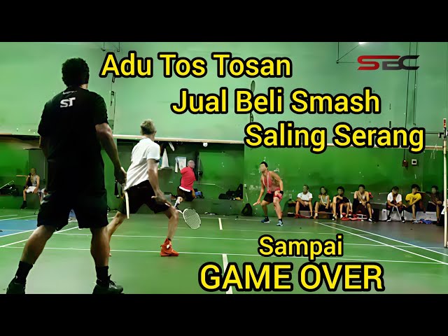 Jokri+trisnosolo Menang Adu Tos Tosan  Smash Hingga Game Over | Mabar PB Bersatu Baki Skh