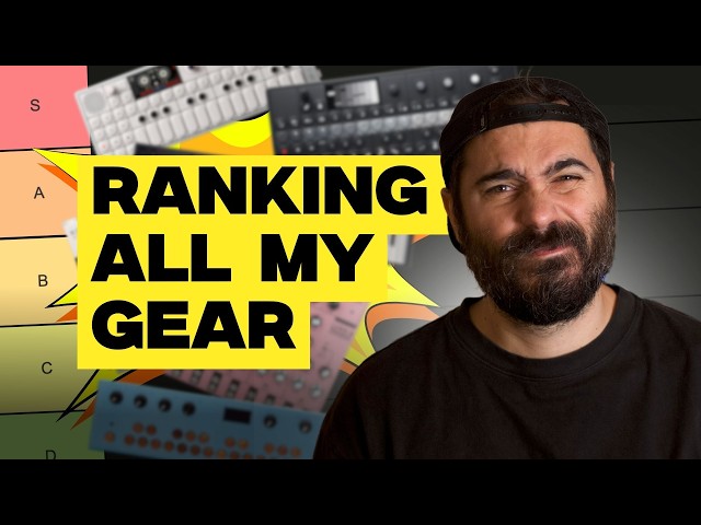 RANKING ALL my STUDIO GEAR! 👀😳