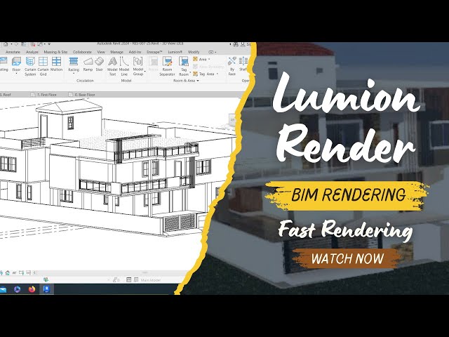 Revit to Lumion  | realistic 3D rendering