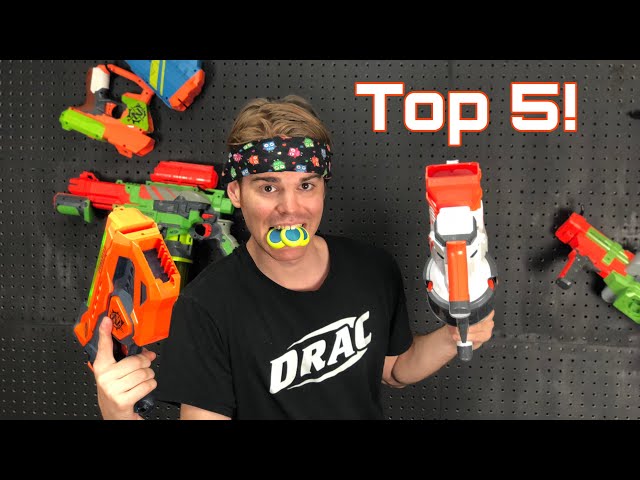 NERF TOP 5: BEST Nerf VORTEX Blasters Of All Time!