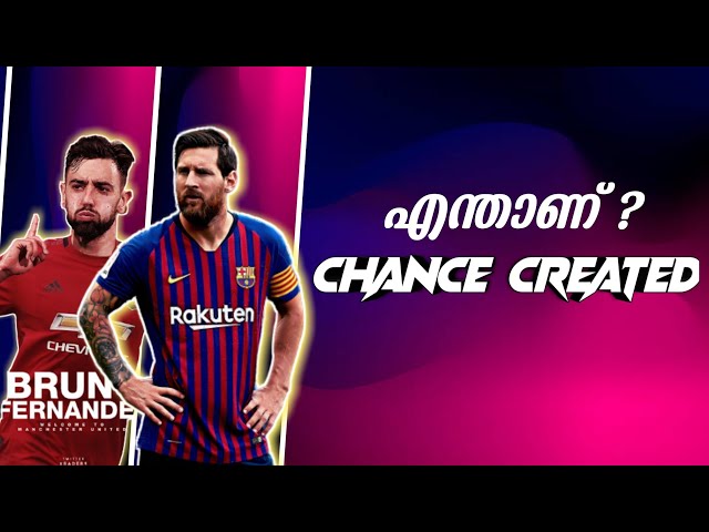 Chances Created In Football | Defining Statistical Metric |malayalam Lionel Messi | Bruno Fernandez