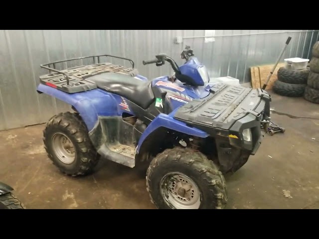 Polaris Sportsman 700 project. Rebuilt engine. Hear it Run!