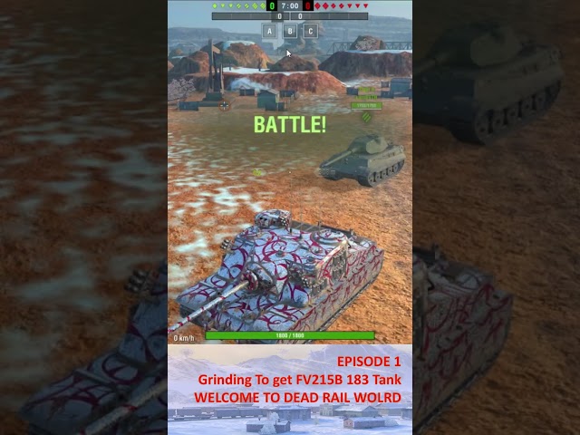 Eps 1 Grinding To get FV215B 183 With A Bad Team And Bag RNG World Of Tanks Blitz short2  #wotblitz