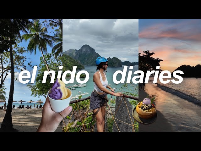 el nido diaries 🍨🌴 lio beach, tour a & c, las cabañas, and more