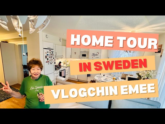 Home Tour in Sweden / vlogchin emee 😍